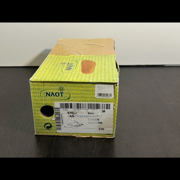 Naot Santa Barbara Cobra Snakeprint Sandals Grey/White Womans EU 38/US 7-7.5 - Picture 13 of 15